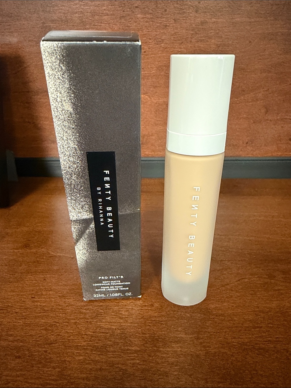 Fenty Beauty Soft Matte Foundation - 210 Light Beige Bottle